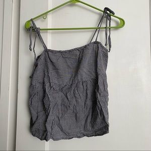 BCBG striped square tank top